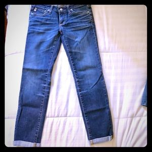 AG stilt roll up cigarette jean